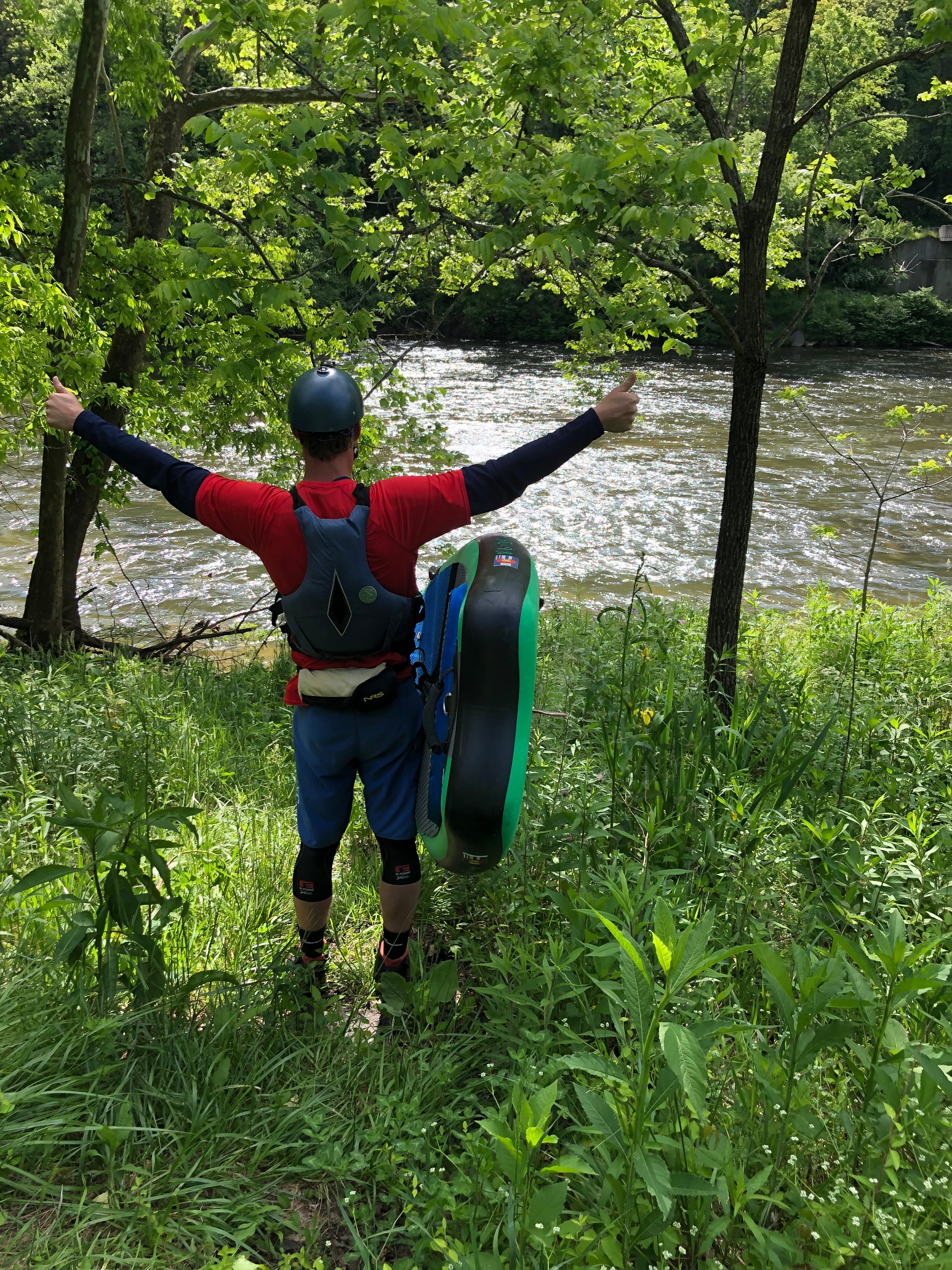 Hands-Free SUP Carry Method
