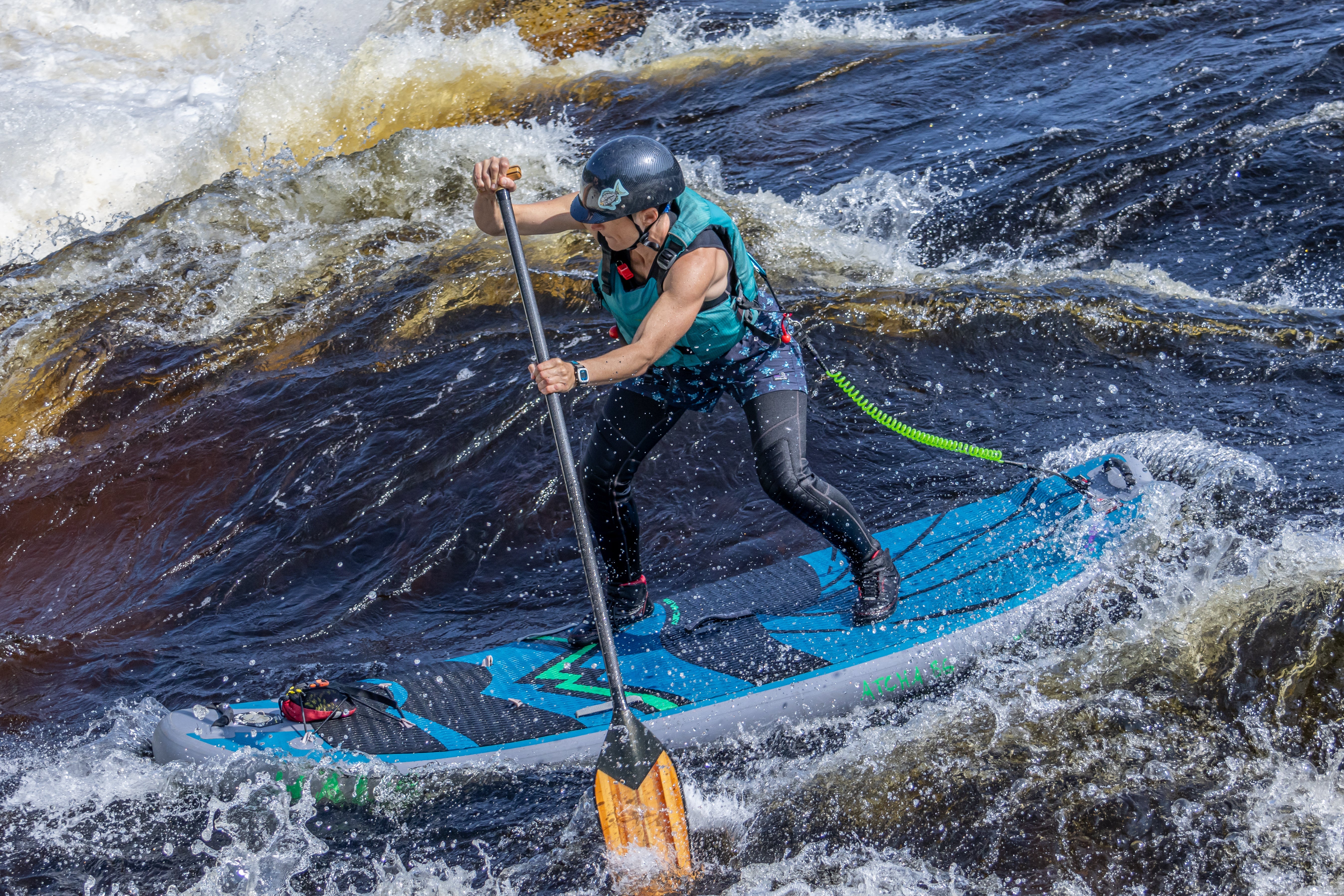 Whitewater SUP — how to choose a river paddle board