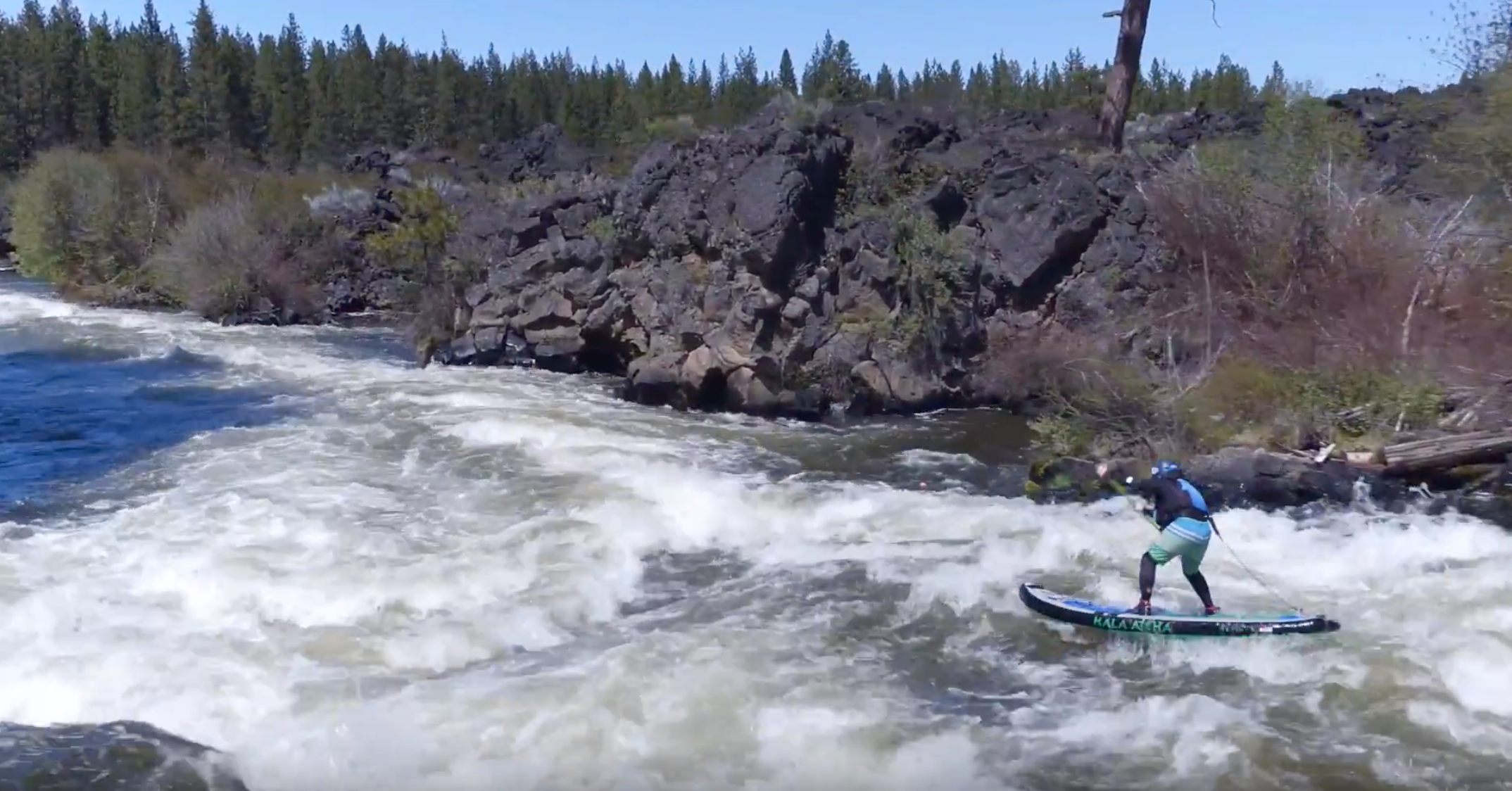 Big Eddy Rapids on the Hala Atcha