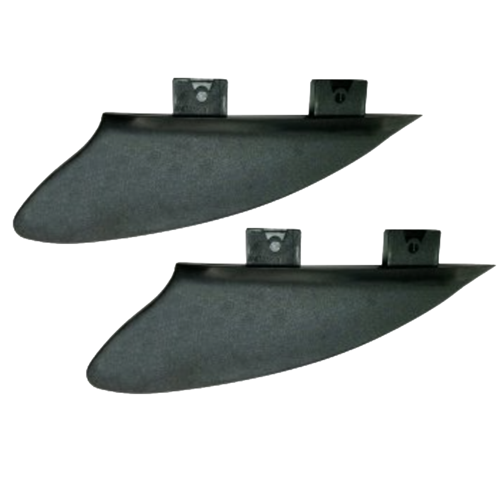 Hala Gear 2-inch Gummy Side-Bite Click Fins for inflatable SUP boards