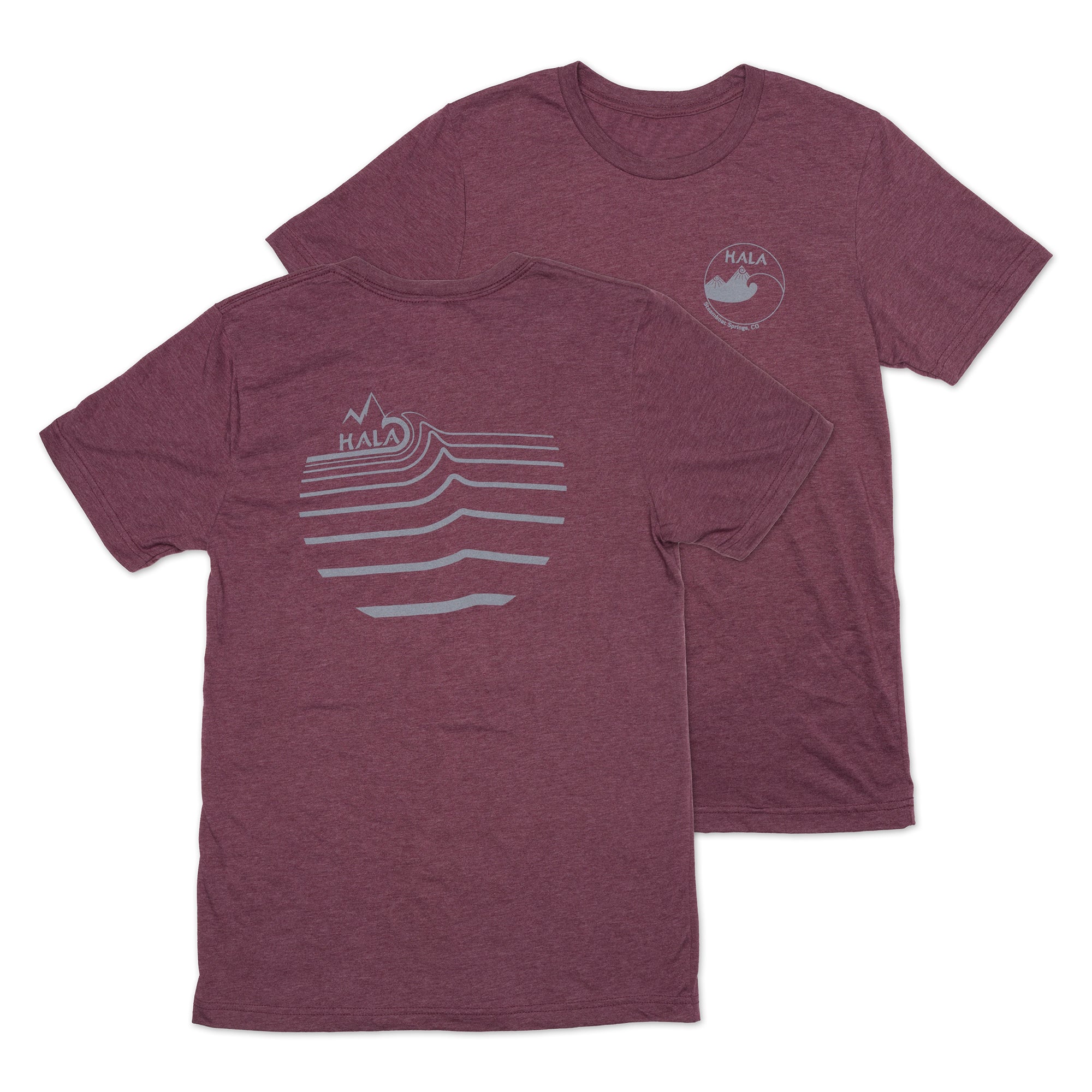 maroon classic t shirt
