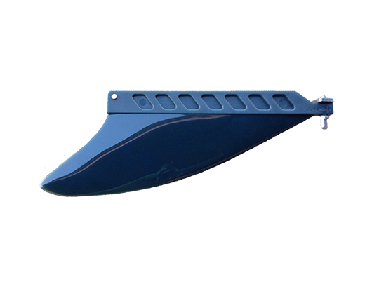 3″ stubby gummy center fin